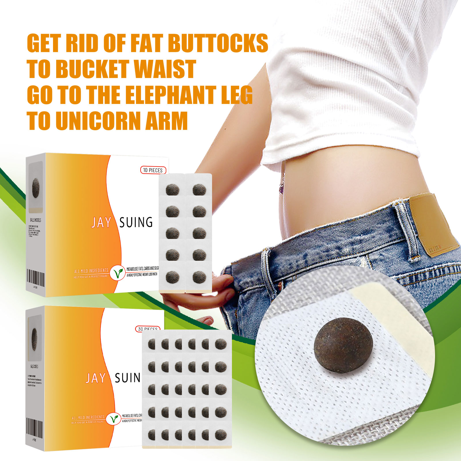 Kruiden Navel Afslanken Patch  - Herbal Weight recensie en prijs